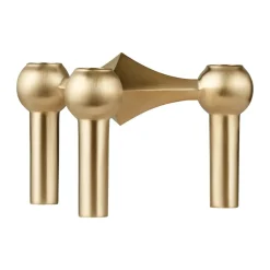 Candelabro Nagel, Latón cepillado