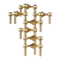 Candelabro Nagel, Latón cepillado