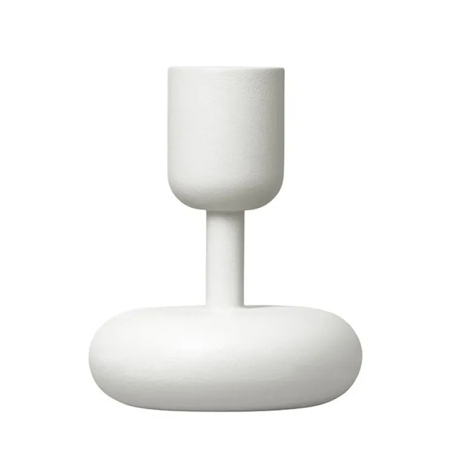 Candelabro Nappula, blanco, pequeño 107 mm