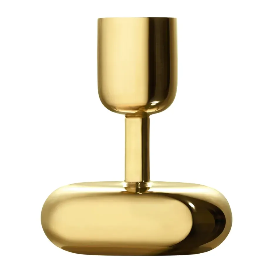 Candelabro Nappula latón, pequeño 107 mm