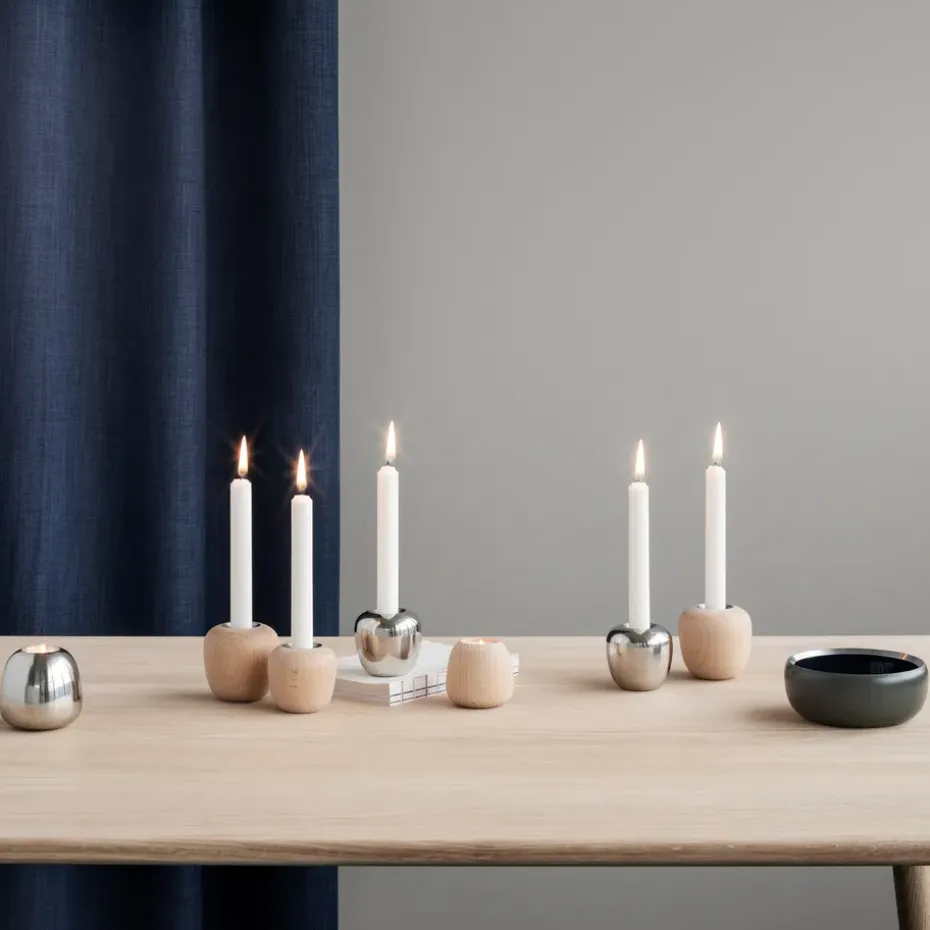 Candelabro Ora madera, Grande