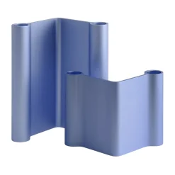 Candelabro Pair 18 cm, Light blue