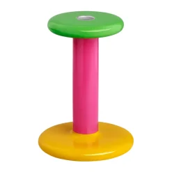 Candelabro Pesa Medium 18 cm, Green-magenta-honey yellow