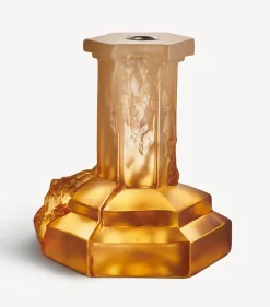 Candelabro Rocky Baroque 175 mm, Bruma ámbar