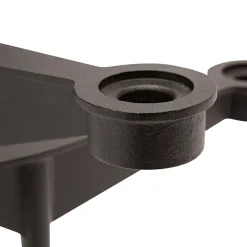 Candelabro Spin mini, Negro