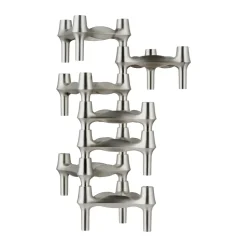 Candelabro STOFF BMF, Cromo cepillado