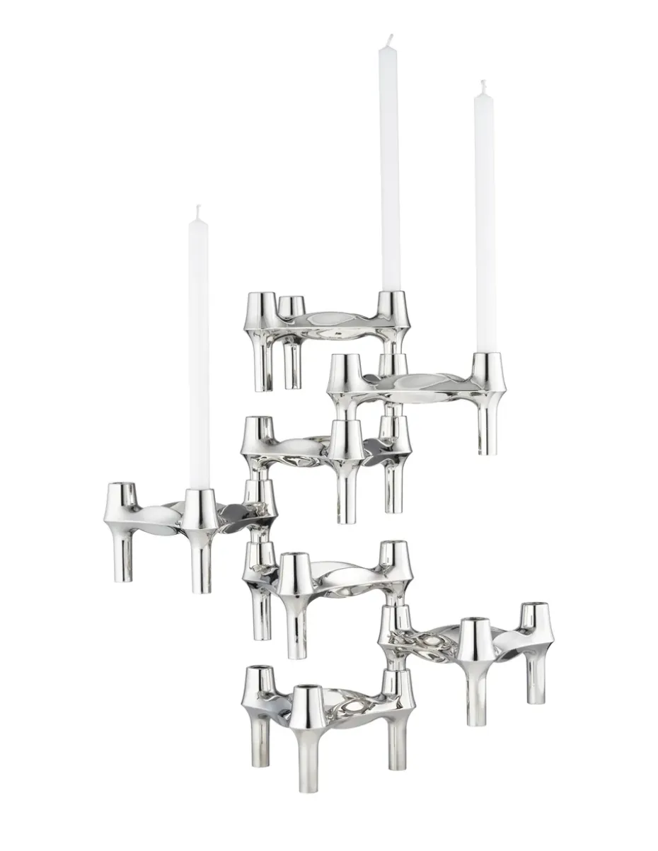 Candelabro STOFF Nagel BMF, cromo