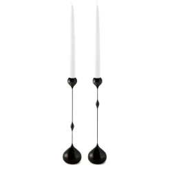 Candelabro Tender Candelabro alto, negro