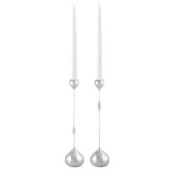 Candelabro Tender Candelabro alto, Níquel