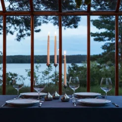 Candelabro Tender Candelabro alto, Níquel