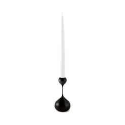 Candelabro Tender pequeño, Negro