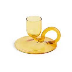 Candelabro Tiny curved, Yellow