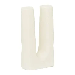 Candelabro Tomas 11cm, Off white