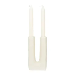 Candelabro Tomas 11cm, Off white