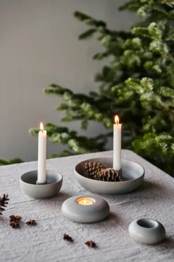 Candelabro Valley Ø12 cm, gris