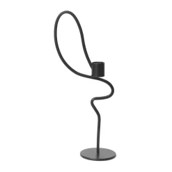 Candelabro Valse high, Negro
