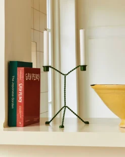 Candelabro Wire, Green