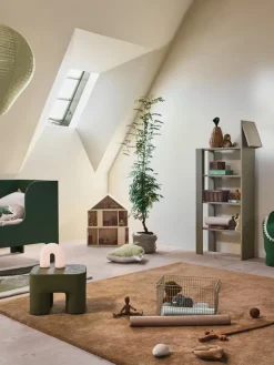 Casa de muñecas plegable Toro, Natural