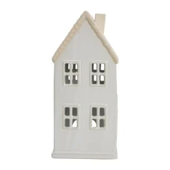 Casa decorativa Hollia 29 cm, White