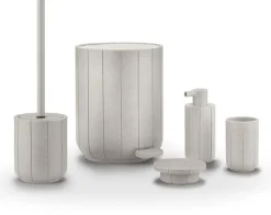 Cepillo de inodoro Kua, Moonbeam, Ø11 × 39 cm