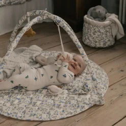 Cesta acolchada Dainty satin 2 piezas, Ø20x20 cm + Ø30x30 cm