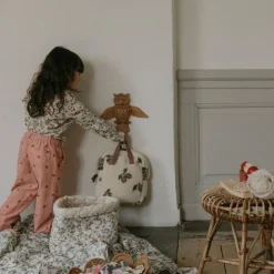 Cesta acolchada Dainty satin 2 piezas, Ø20x20 cm + Ø30x30 cm