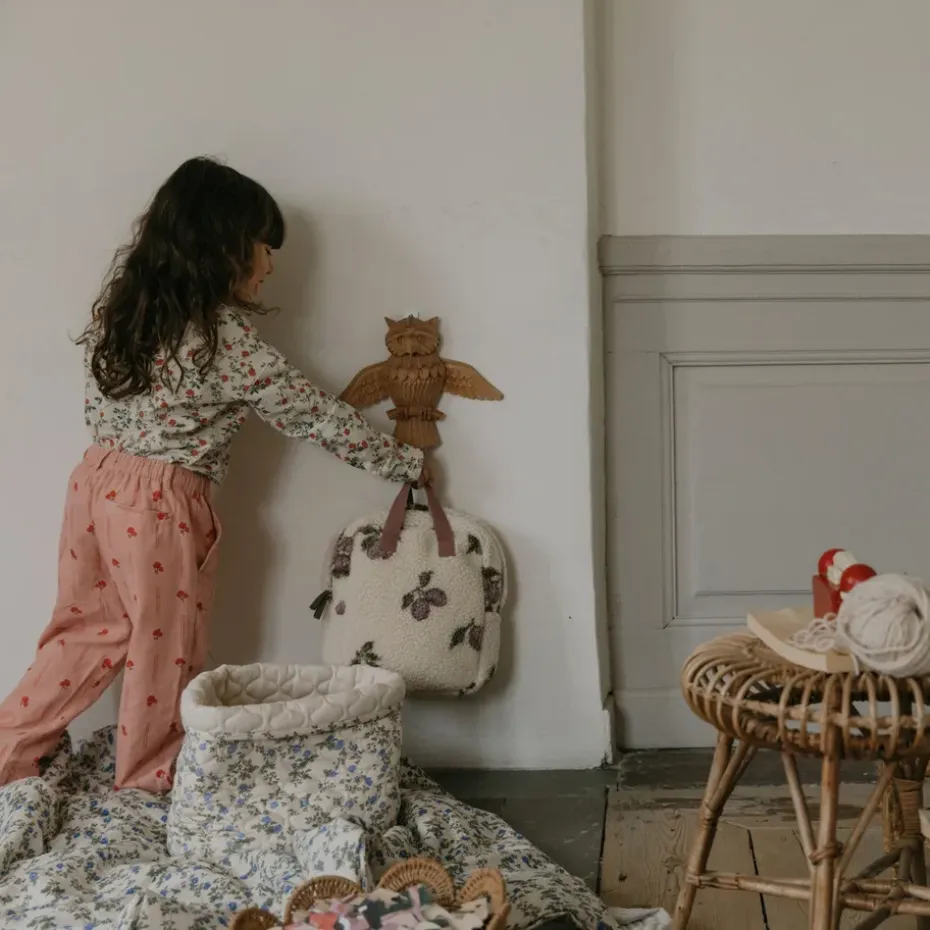 Cesta acolchada Dainty satin 2 piezas, Ø20x20 cm + Ø30x30 cm