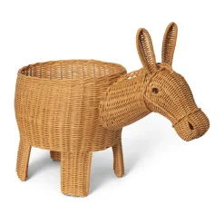 Cesta almacenaje Donkey 49x35x66 cm, Natural
