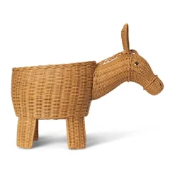 Cesta almacenaje Donkey 49x35x66 cm, Natural