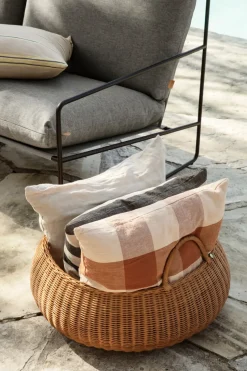 Cesta Braided baja, Natural