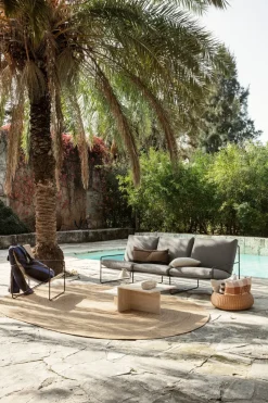 Cesta Braided baja, Natural