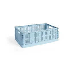 Cesta Colour Crate L 34,5x53 cm, Soft blue