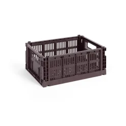 Cesta Colour Crate M 26,5x34,5 cm, Bordeaux