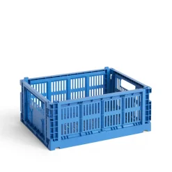 Cesta Colour Crate M 26,5x34,5 cm, Electric blue