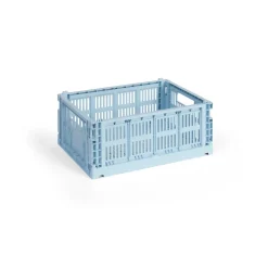 Cesta Colour Crate M 26,5x34,5 cm, Soft blue
