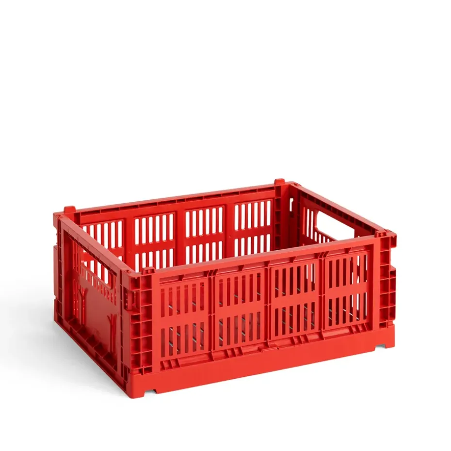 Cesta Colour Crate M 26,5x34,5 cm, Red