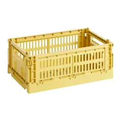 Cesta Colour Crate S 17x26,5 cm, Dusty yellow