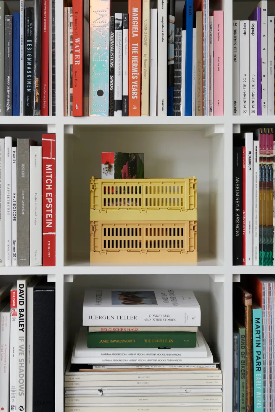 Cesta Colour Crate S 17x26,5 cm, Dusty yellow