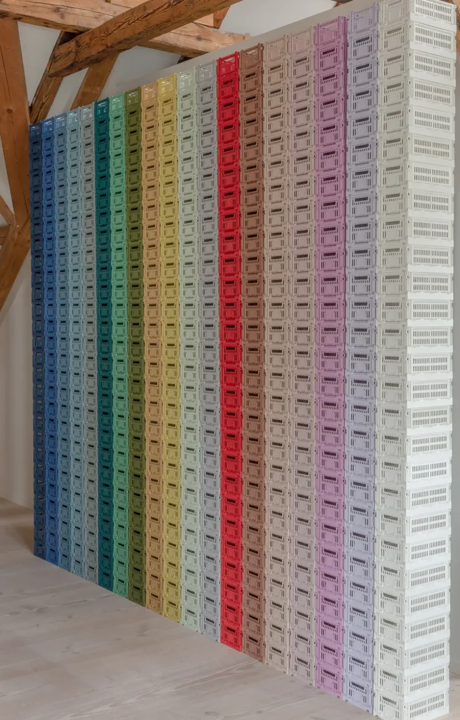 Cesta Colour Crate S 17x26,5 cm, Dusty yellow