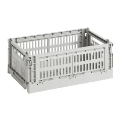 Cesta Colour Crate S 17x26,5 cm, Light grey