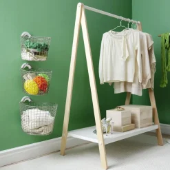 Cesta de alambre Korbo Bin 16, acero galvanizado