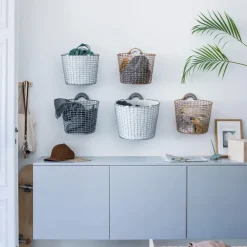 Cesta de alambre Korbo Bin 16, acero galvanizado