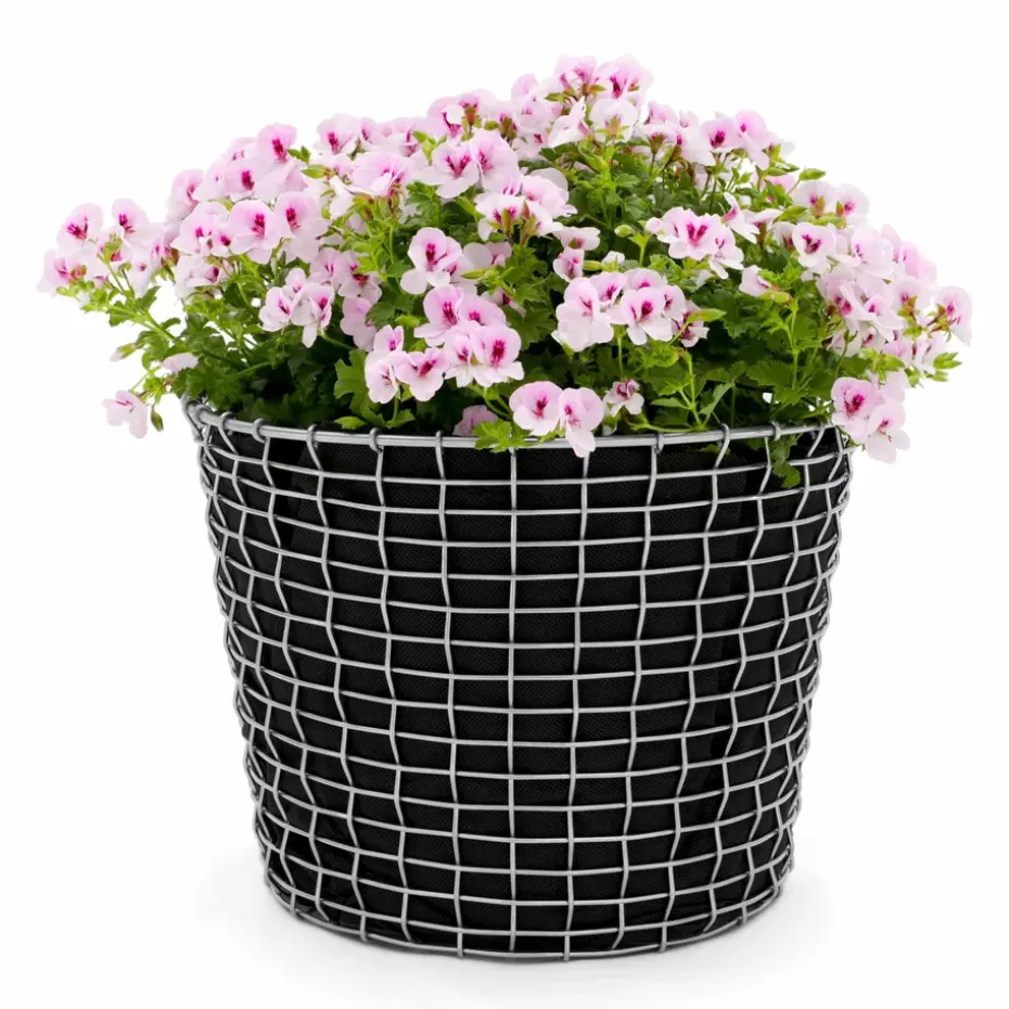 Cesta de alambre Korbo Bin 16, acero galvanizado