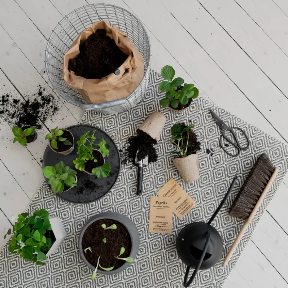 Cesta de alambre Korbo Bin 18, acero galvanizado