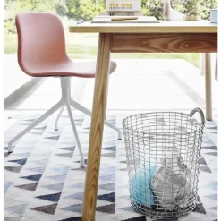 Cesta de alambre Korbo Bin 18, acero galvanizado