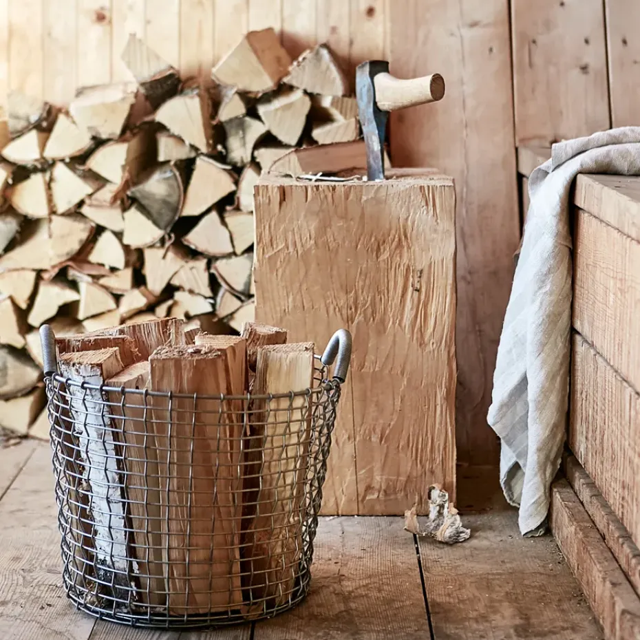 Cesta de alambre Korbo Classic 24, acero galvanizado