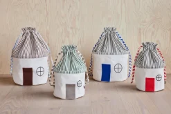 Cesta de almacenamiento Koya large, Optic Blue