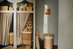 Cesta de almacenamiento Lily pequeña, 3 piezas, Natural