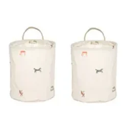 Cesta de almacenamiento Moira small Ø18x22 cm 2 piezas, Multi