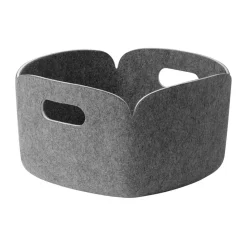 Cesta de almacenamiento Restore 28x28 cm, Grey mélange